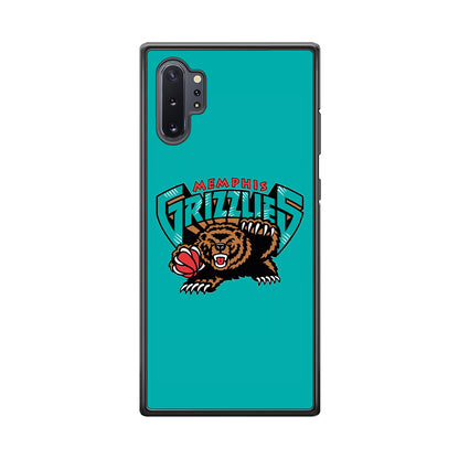 NBA Memphis Grizzlies Bear Logo Samsung Galaxy Note 10 Plus Case