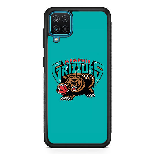 NBA Memphis Grizzlies Bear Logo Samsung Galaxy A12 Case