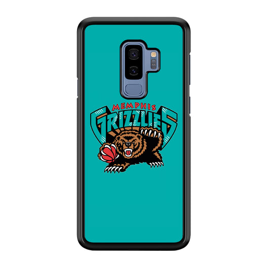 NBA Memphis Grizzlies Bear Logo Samsung Galaxy S9 Plus Case