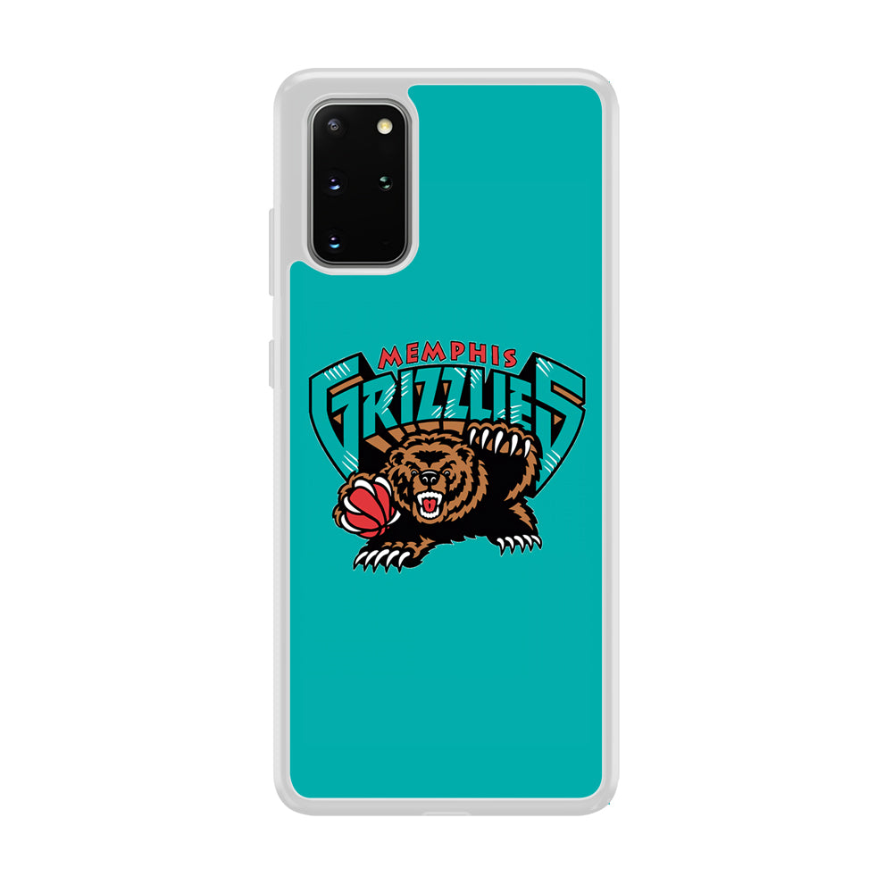 NBA Memphis Grizzlies Bear Logo Samsung Galaxy S20 Plus Case