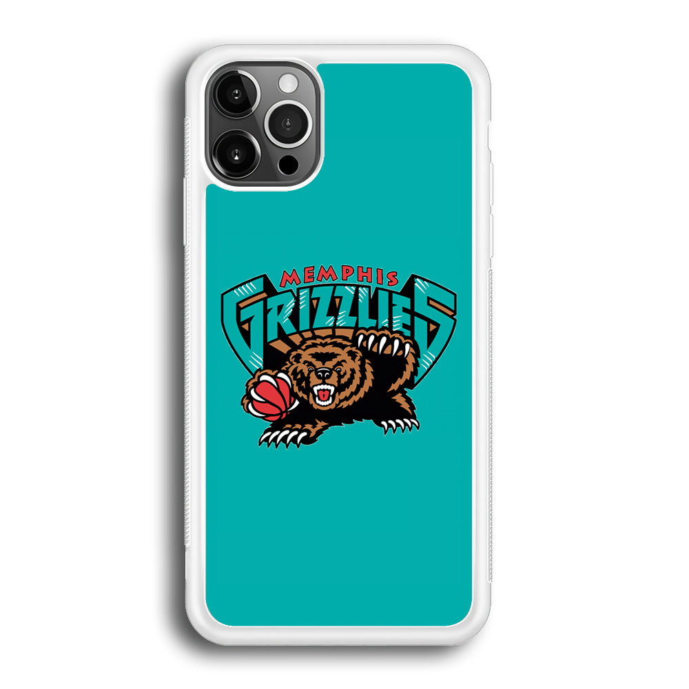 NBA Memphis Grizzlies Bear Logo iPhone 12 Pro Case