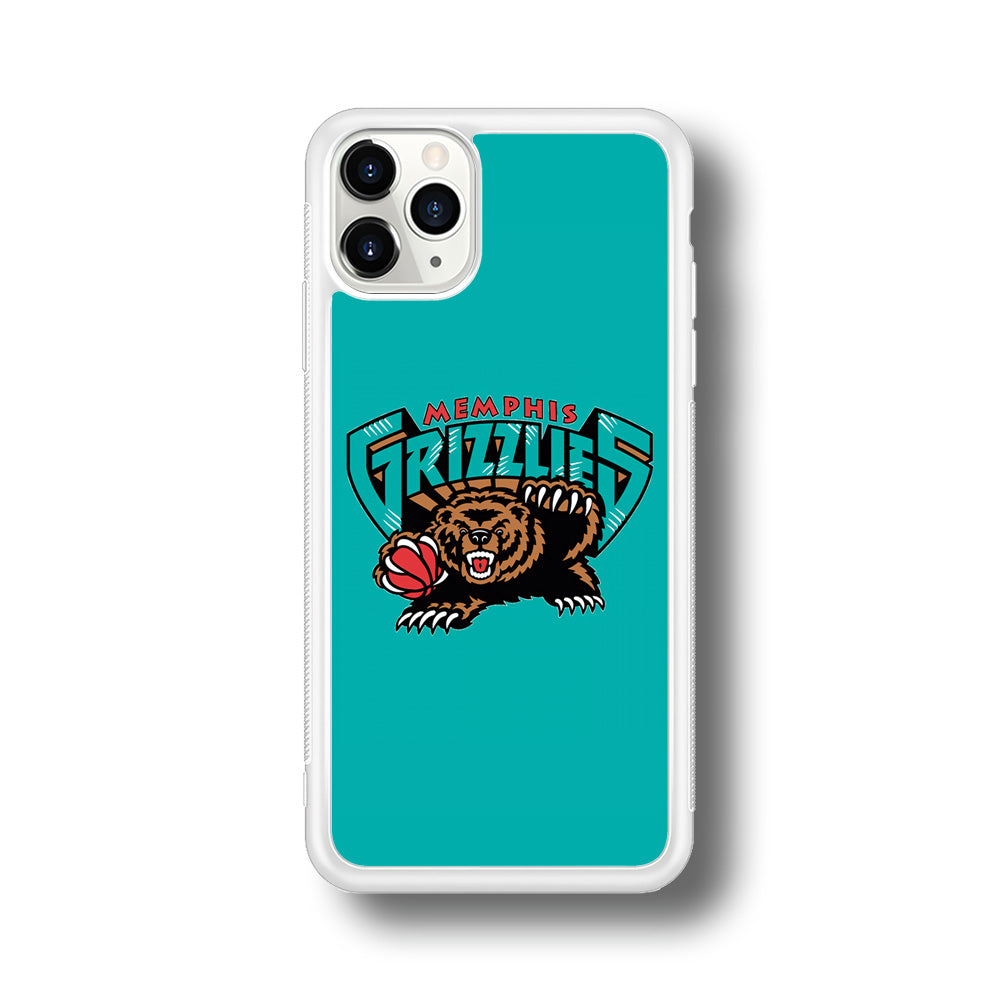 NBA Memphis Grizzlies Bear Logo iPhone 11 Pro Max Case
