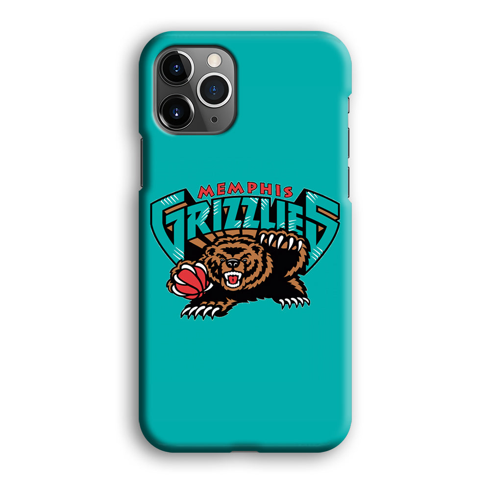 NBA Memphis Grizzlies Bear Logo iPhone 12 Pro Case