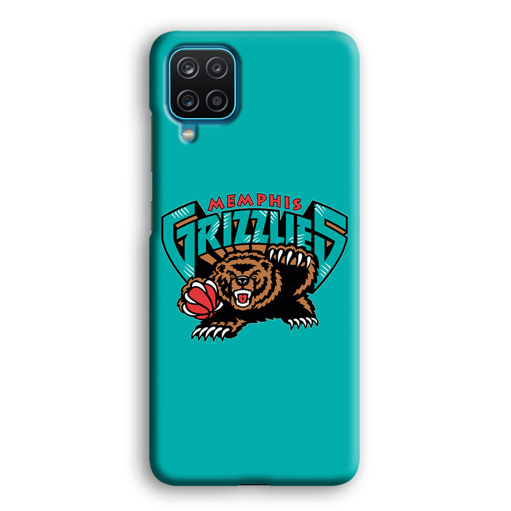 NBA Memphis Grizzlies Bear Logo Samsung Galaxy A12 Case