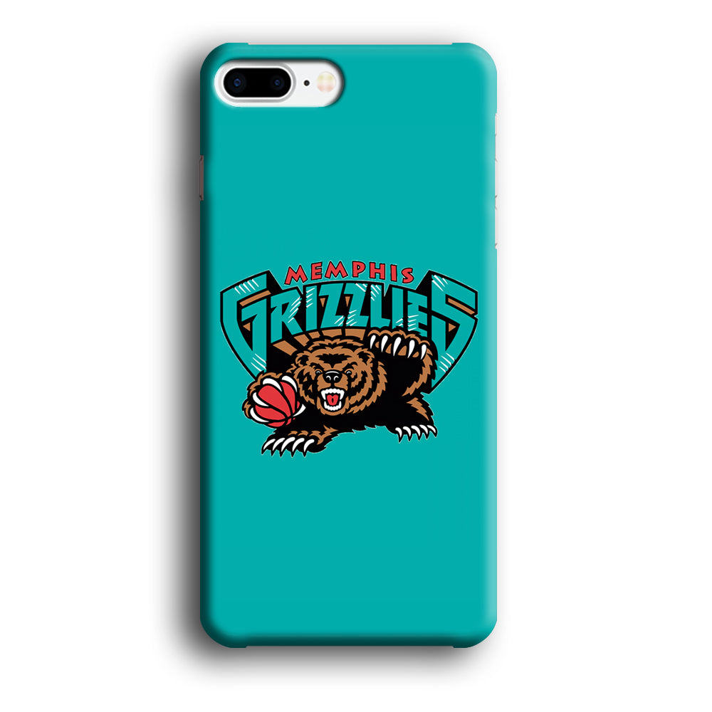 NBA Memphis Grizzlies Bear Logo iPhone 8 Plus Case