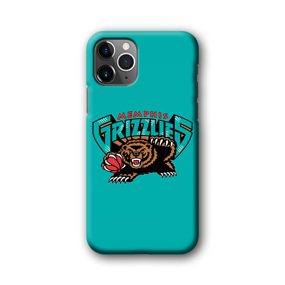 NBA Memphis Grizzlies Bear Logo iPhone 11 Pro Case