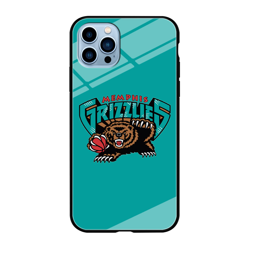 NBA Memphis Grizzlies Bear Logo iPhone 12 Pro Case