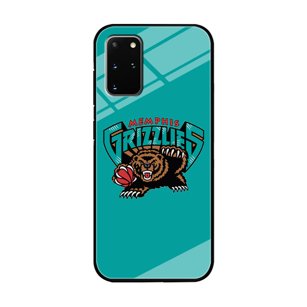 NBA Memphis Grizzlies Bear Logo Samsung Galaxy S20 Plus Case