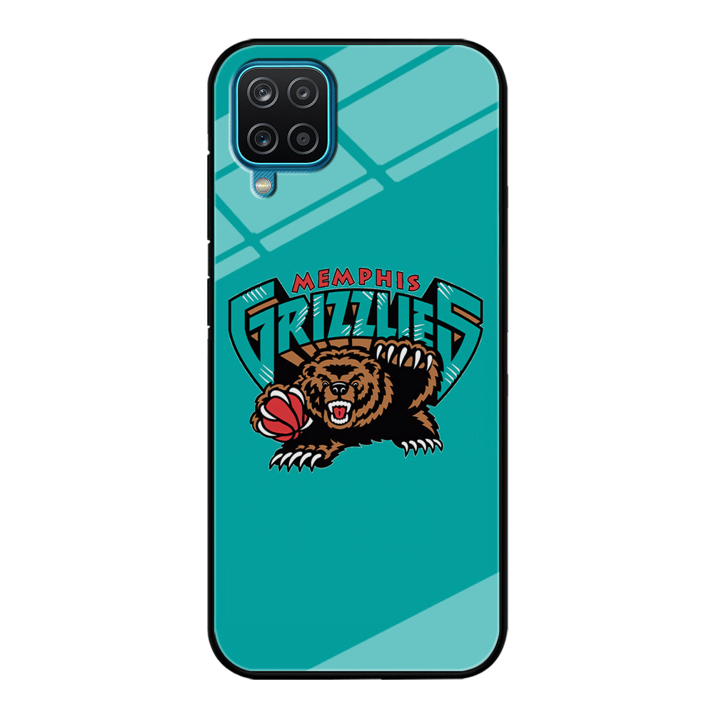 NBA Memphis Grizzlies Bear Logo Samsung Galaxy A12 Case