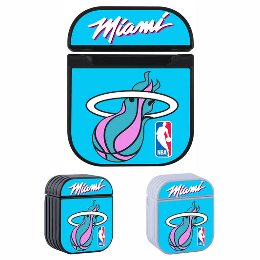 NBA Miami Heat Hard Plastic Case Cover For Apple Airpods