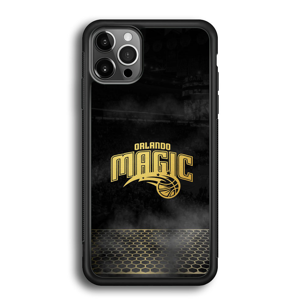 NBA Orlando Magic Gold Logo In The Stadium iPhone 12 Pro Max Case