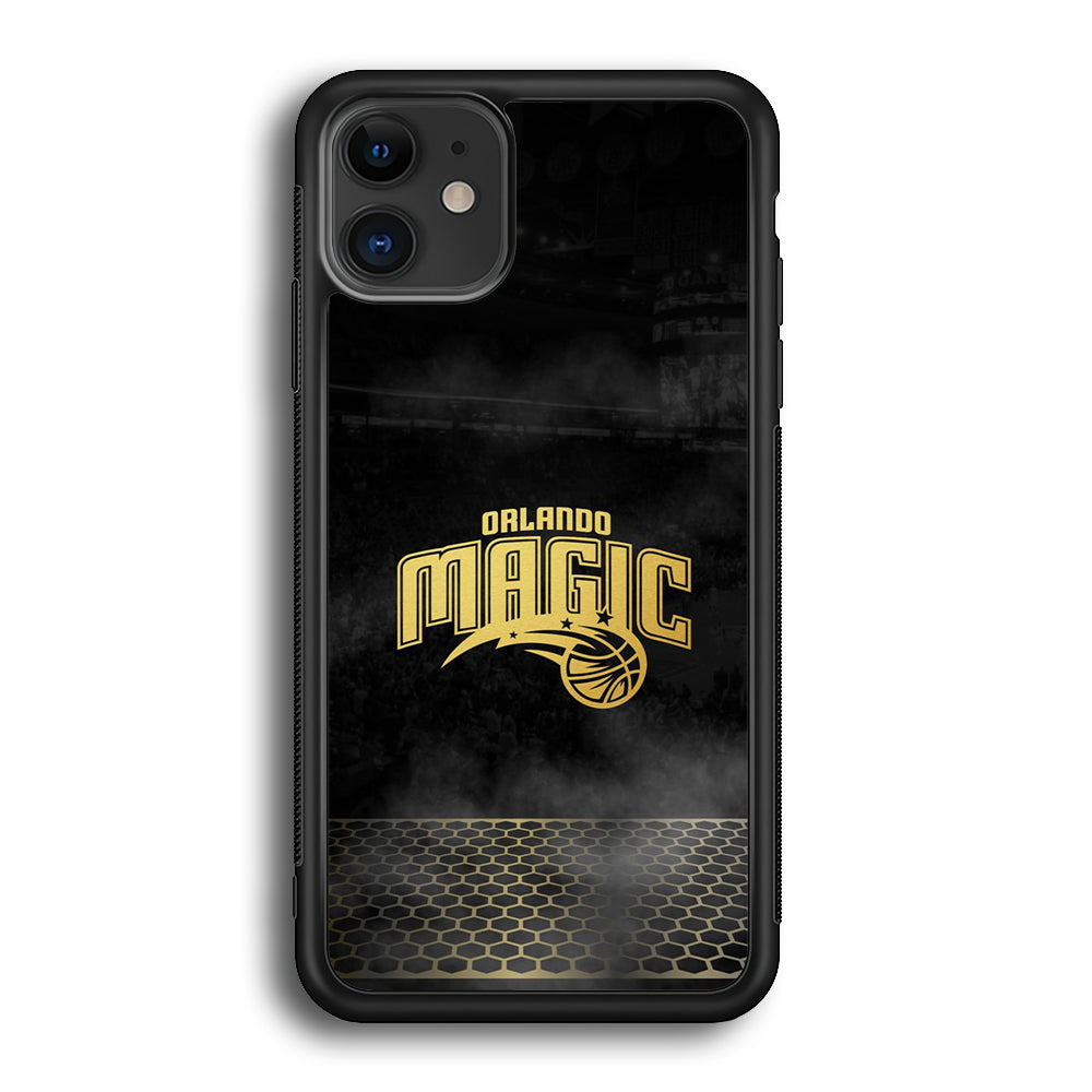 NBA Orlando Magic Gold Logo In The Stadium iPhone 12 Case