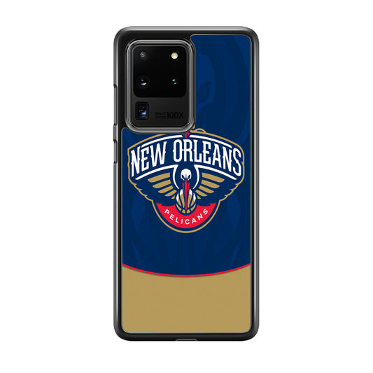 NBA Orleans Pelicans Blue Samsung Galaxy S20 Ultra Case