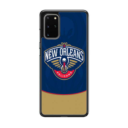 NBA Orleans Pelicans Blue Samsung Galaxy S20 Plus Case