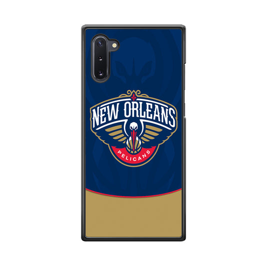 NBA Orleans Pelicans Blue Samsung Galaxy Note 10 Case