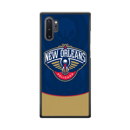 NBA Orleans Pelicans Blue Samsung Galaxy Note 10 Plus Case
