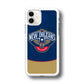 NBA Orleans Pelicans Blue iPhone 11 Case