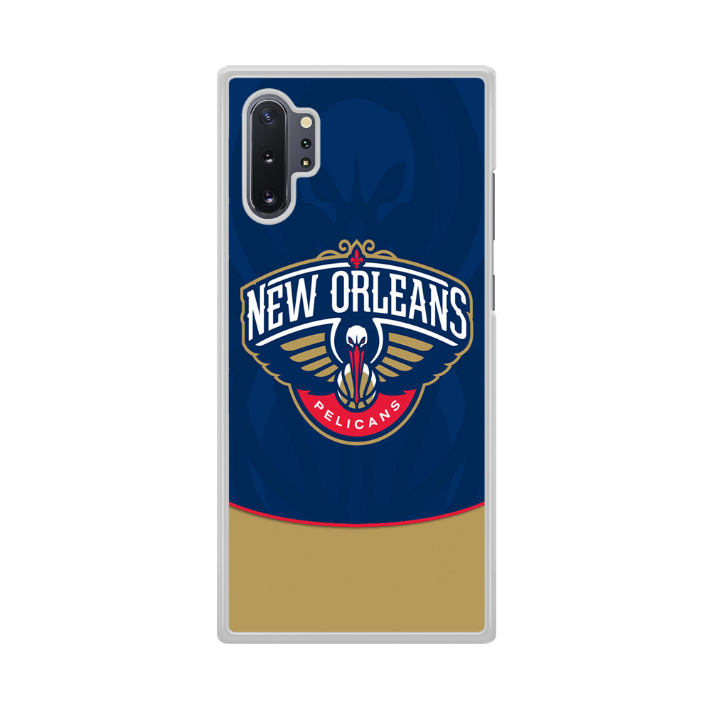 NBA Orleans Pelicans Blue Samsung Galaxy Note 10 Plus Case