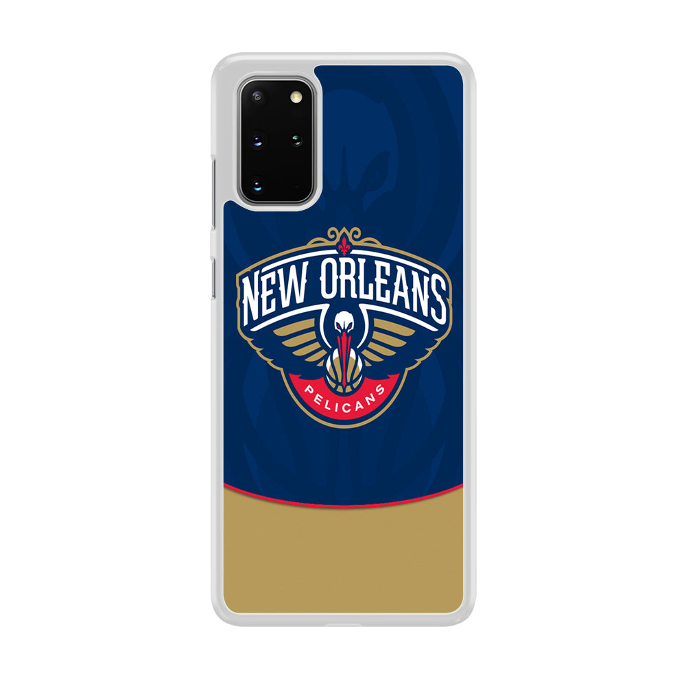 NBA Orleans Pelicans Blue Samsung Galaxy S20 Plus Case