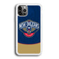 NBA Orleans Pelicans Blue iPhone 12 Pro Max Case