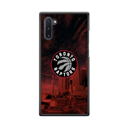 NBA Toronto Raptors Logo Sunset In The City Samsung Galaxy Note 10 Case