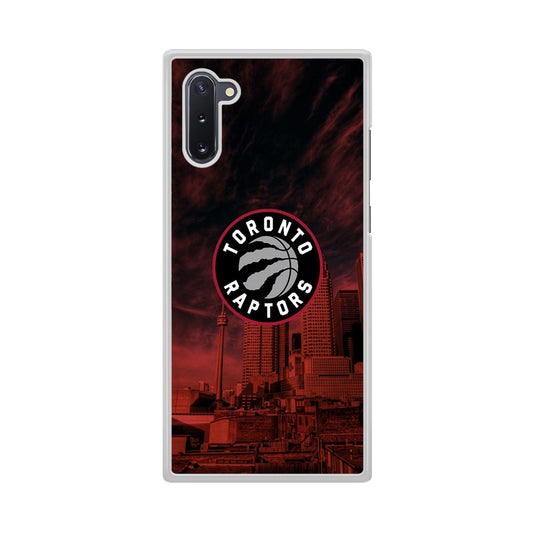 NBA Toronto Raptors Logo Sunset In The City Samsung Galaxy Note 10 Case