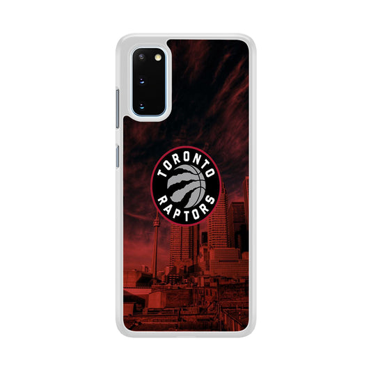 NBA Toronto Raptors Logo Sunset In The City Samsung Galaxy S20 Case