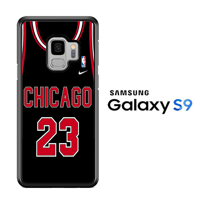 NBA Chicago Black 23 Samsung Galaxy S9 Case