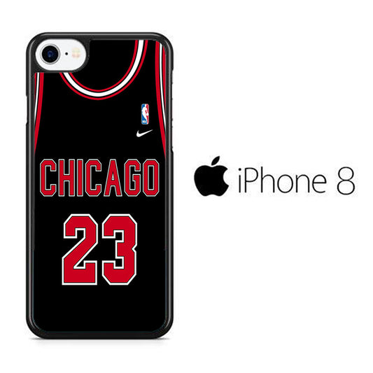 NBA Chicago Black 23 iPhone 8 Case