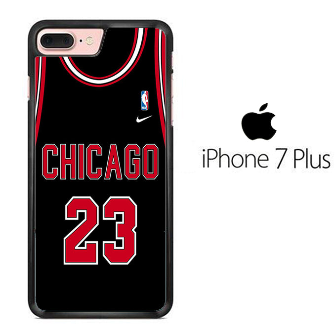 NBA Chicago Black 23 iPhone 7 Plus Case