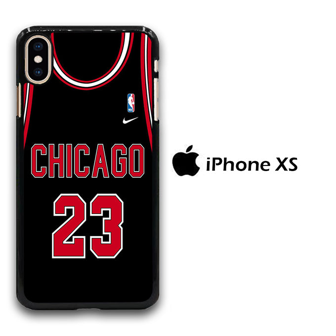 NBA Chicago Black 23 iPhone Xs Case