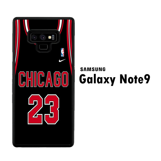NBA Chicago Black 23 Samsung Galaxy Note 9 Case