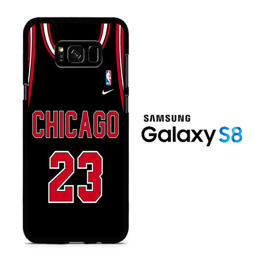 NBA Chicago Black 23 Samsung Galaxy S8 Case