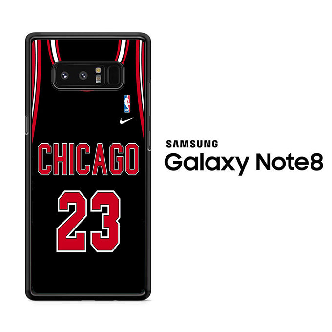 NBA Chicago Black 23 Samsung Galaxy Note 8 Case