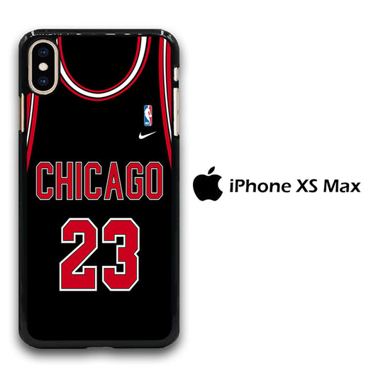 NBA Chicago Black 23 iPhone Xs Max Case