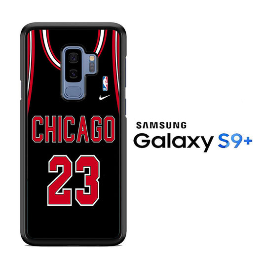 NBA Chicago Black 23 Samsung Galaxy S9 Plus Case