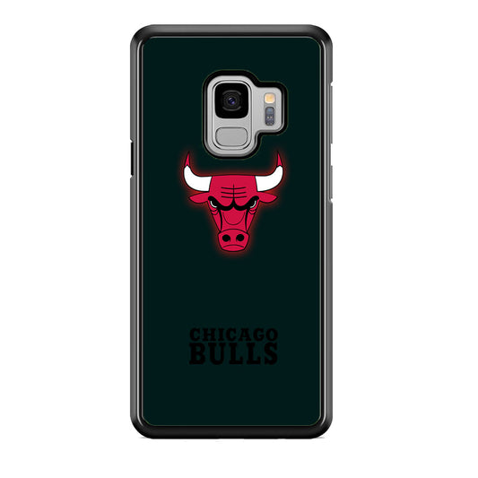 NBA Chicago Bulls Midnight Blue Logo Samsung Galaxy S9 Case