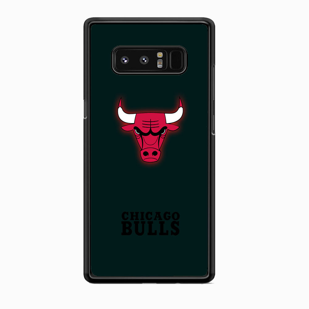NBA Chicago Bulls Midnight Blue Logo Samsung Galaxy Note 8 Case