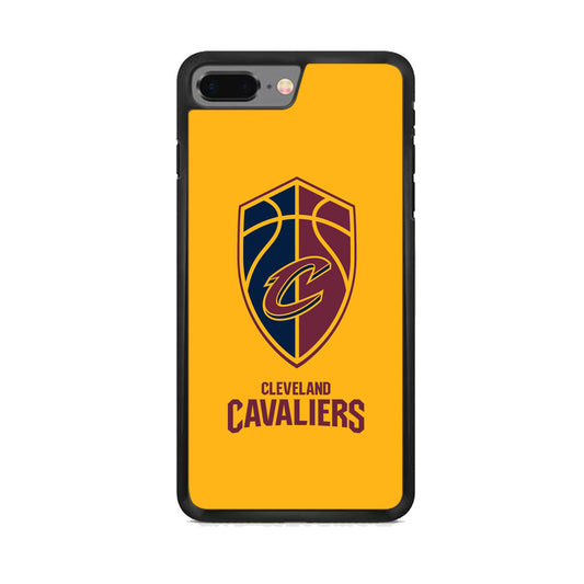 NBA Cleveland Cavaliers Yellow Shield Logo iPhone 8 Plus Case