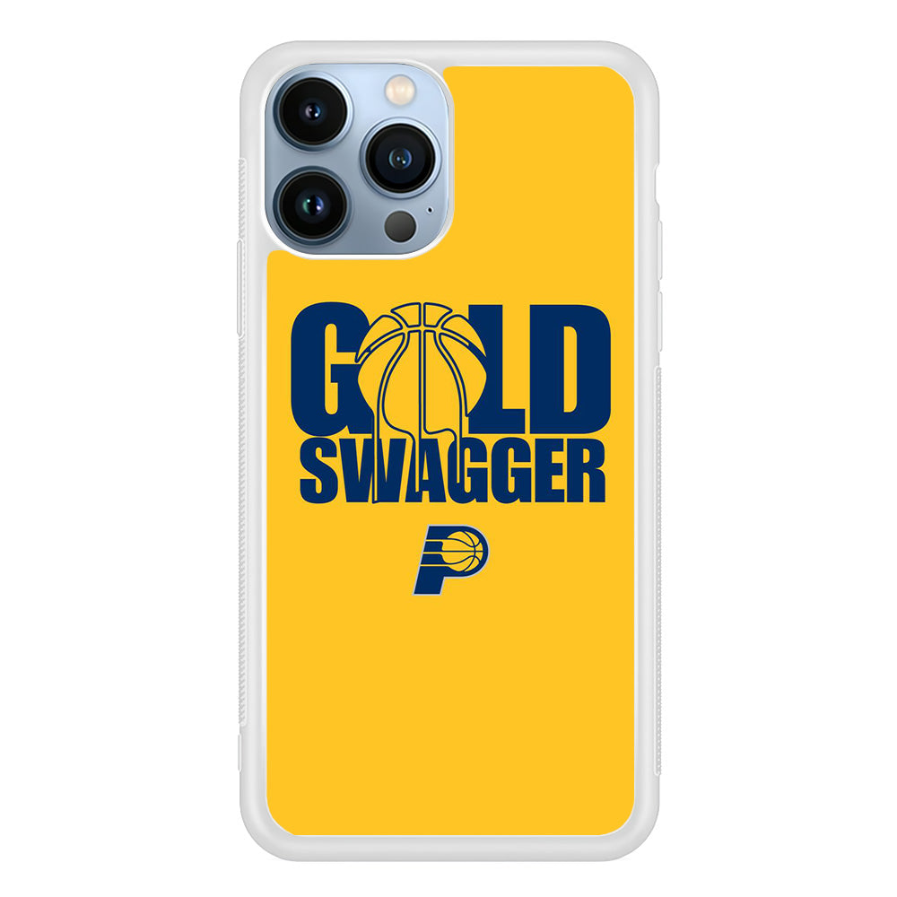 NBA Gold Swagger iPhone 13 Pro Case