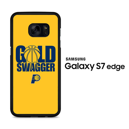 NBA Gold Swagger Samsung Galaxy S7 Edge Case