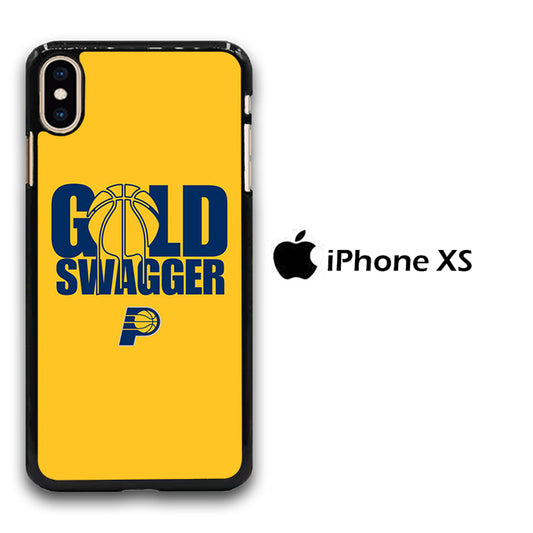 NBA Gold Swagger iPhone Xs Case