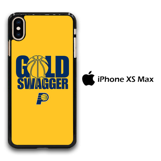 NBA Gold Swagger iPhone Xs Max Case