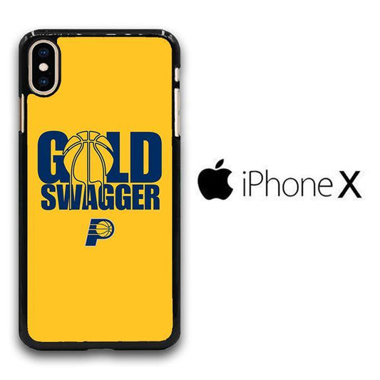 NBA Gold Swagger iPhone X Case - ezzyst