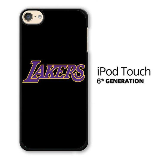 NBA Lakers Black Simple iPod Touch 6 Case - Ezzystore