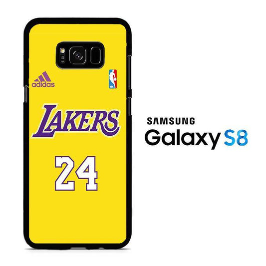 NBA Lakers Jersey 24 Samsung Galaxy S8 Case - ezzyst