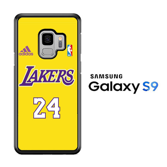 NBA Lakers Jersey 24 Samsung Galaxy S9 Case
