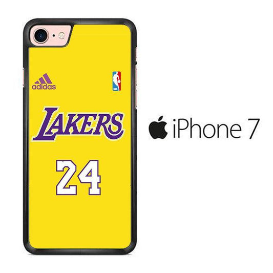 NBA Lakers Jersey 24 iPhone 7 Case - ezzyst
