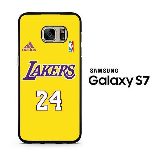 NBA Lakers Jersey 24 Samsung Galaxy S7 Case - ezzyst