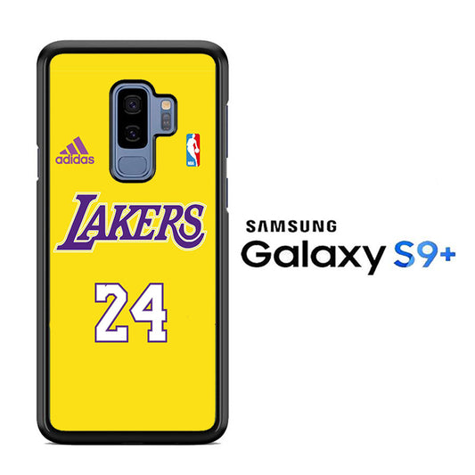NBA Lakers Jersey 24 Samsung Galaxy S9 Plus Case